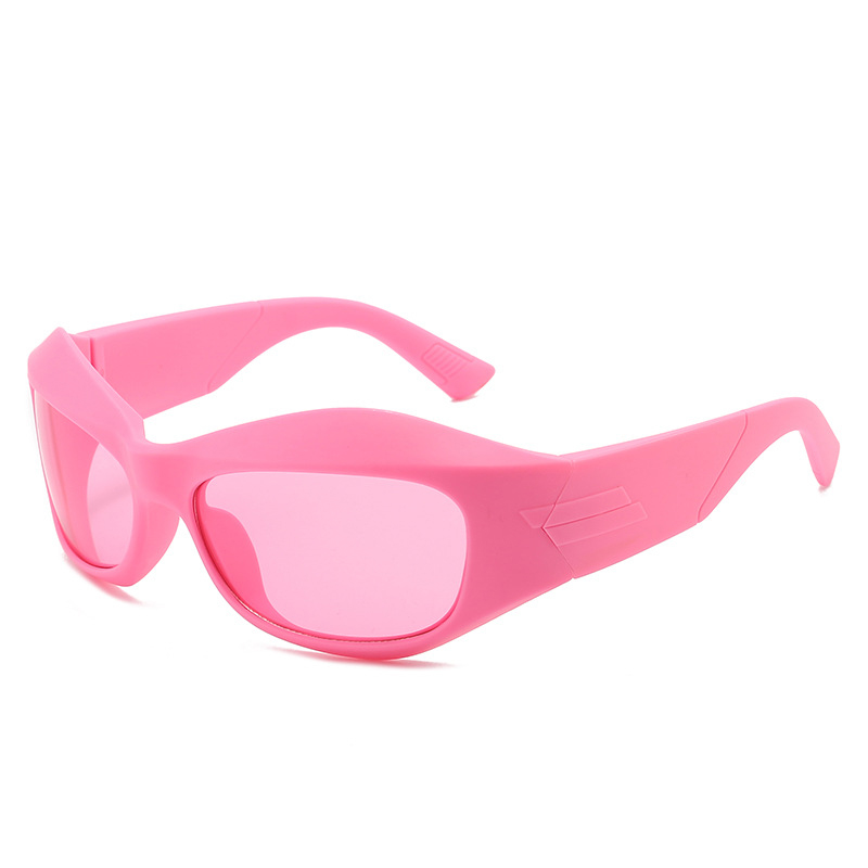 Luxury Candy Color Hip Hop Sports Trendy Sunglasses