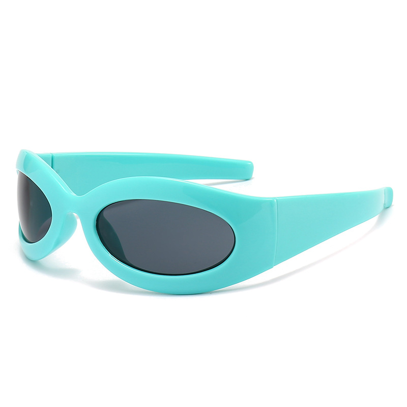 Luxury Y2k Cat Eye Punk Sports Women's UV400 Sunglasses