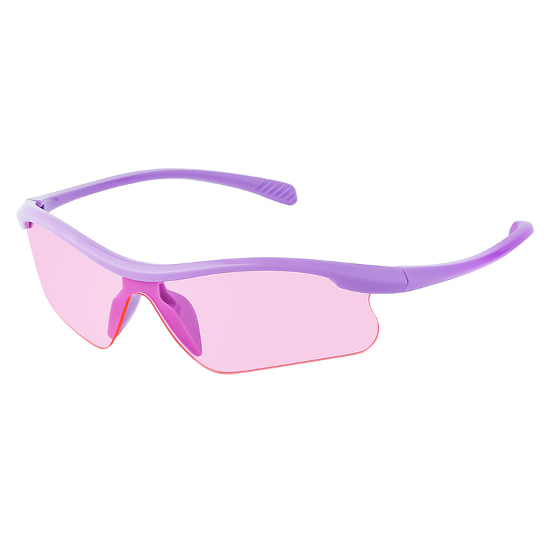 One Piece UV400 Windproof Sports Cycling Sunglasses