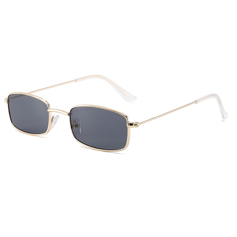 Retro Small Frame Unisex Square Sunglasses