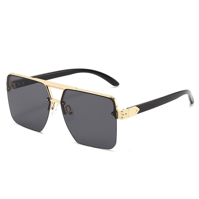 Oversized Large Square UV400 Lens Gradient Sunglasses