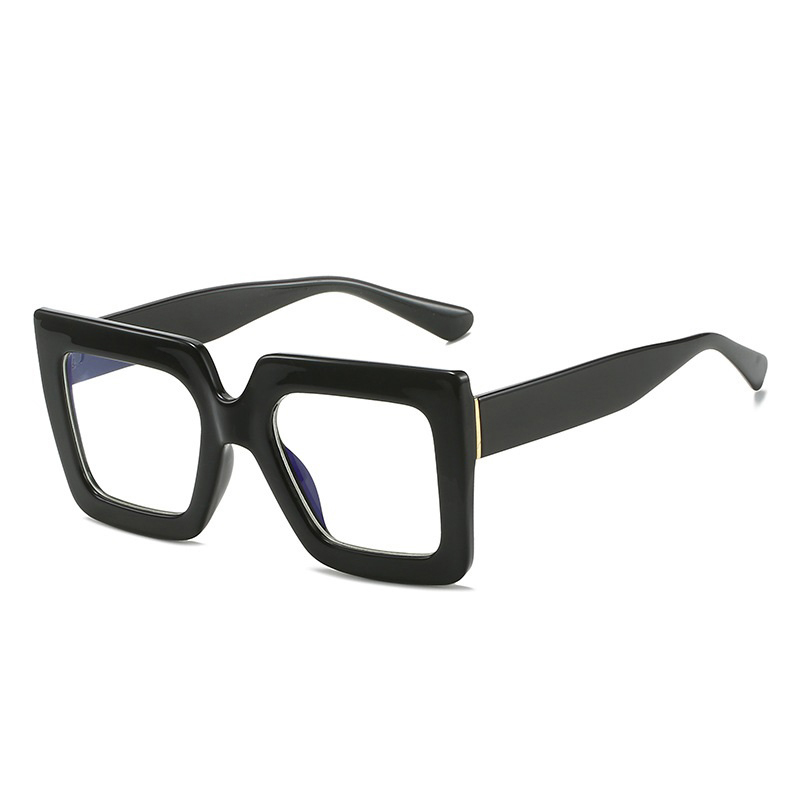 Trendy Square Large Frame Anti Blue Light Glasses