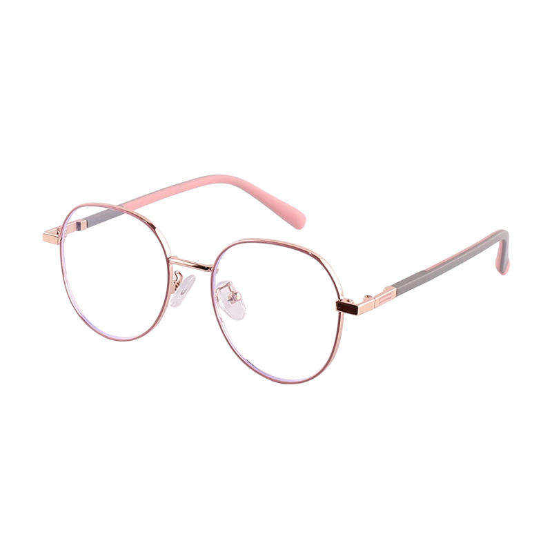 Trendy Metal Round Frame Eyewear For Children