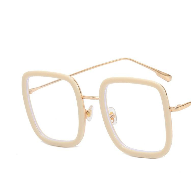 Square Frame Eyewear Retro Optical Computer Eyeglasses