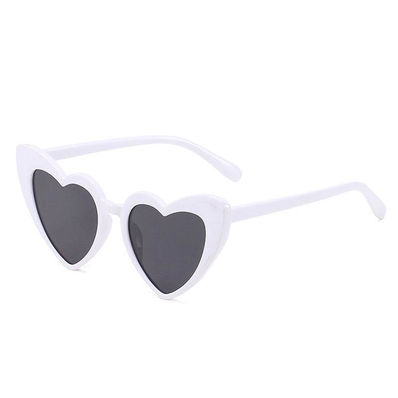 Comfortable Little Girl Kids Heart Shaped Baby Sunglasses