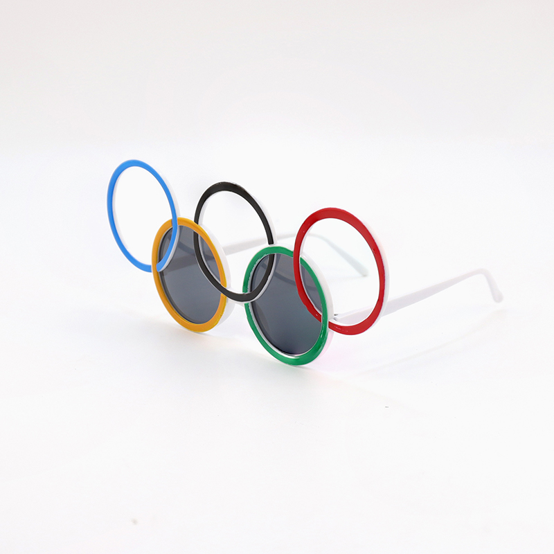 Olympic Rings Funny Atmosphere Prop Sunshade Sunglasses