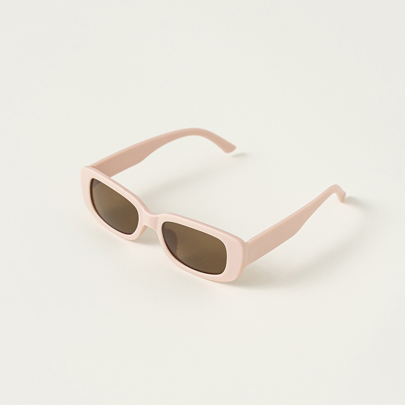 Vintage Cute Resin Kids Rectangle Frame Sunglasses