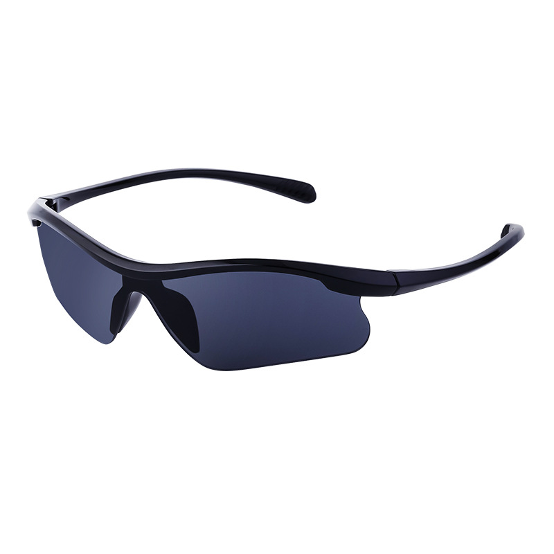 One Piece UV400 Windproof Sports Cycling Sunglasses