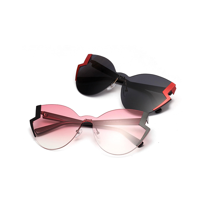 Gradient Cat Eye Butterfly Frame AC Lens Sunglasses