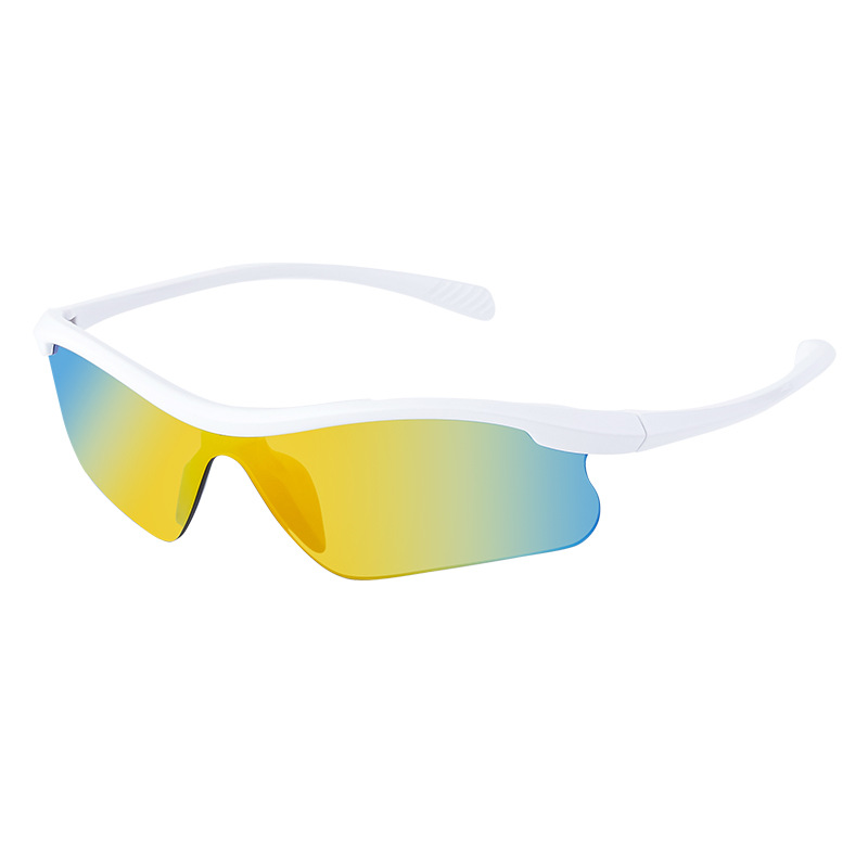 One Piece UV400 Windproof Sports Cycling Sunglasses