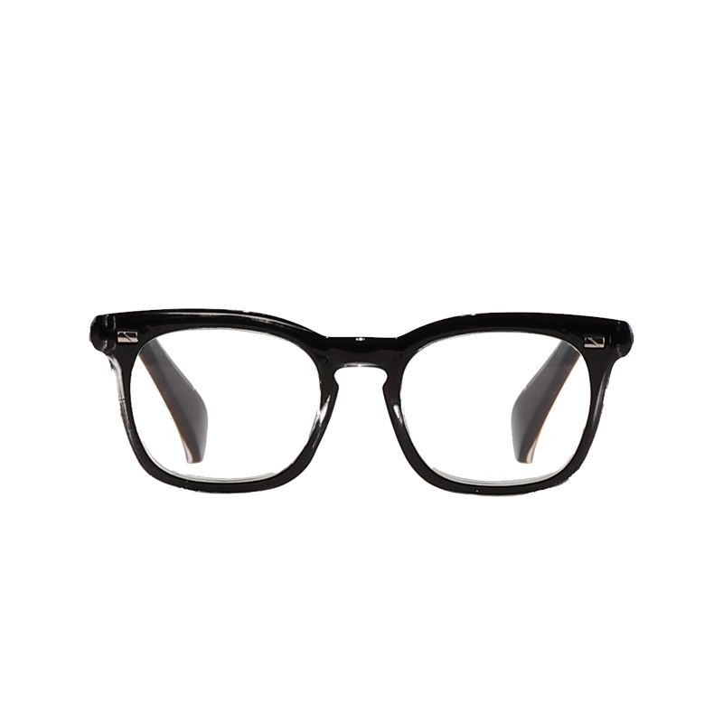 Men Copper Mold Black Reading Glasses