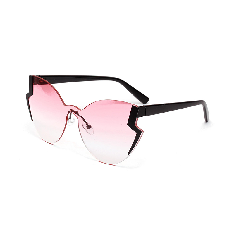 Gradient Cat Eye Butterfly Frame AC Lens Sunglasses