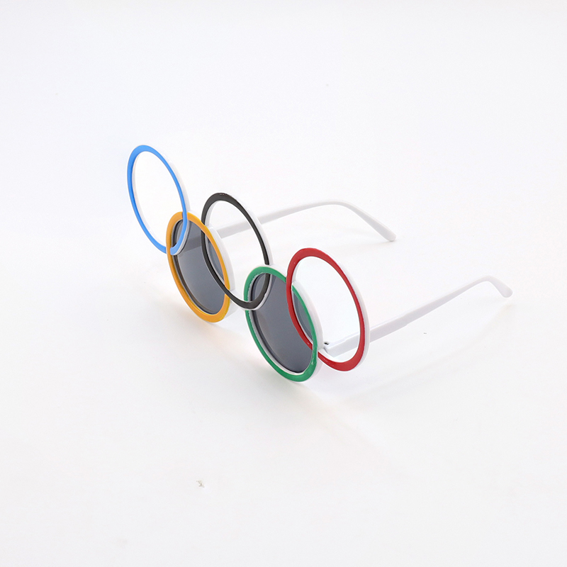 Olympic Rings Funny Atmosphere Prop Sunshade Sunglasses